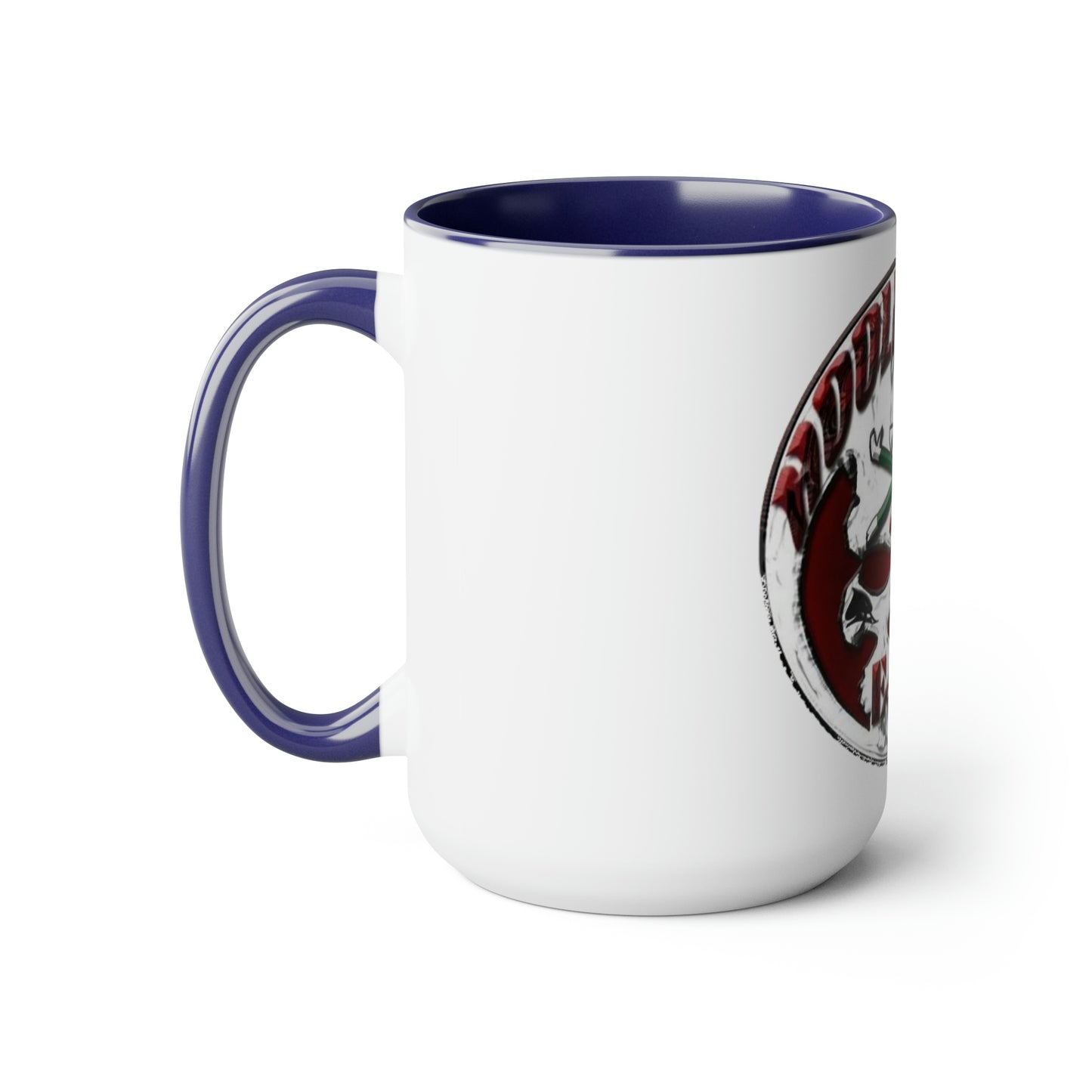 E Co. 1/125 INF Two-Tone Coffee Mugs, 15oz