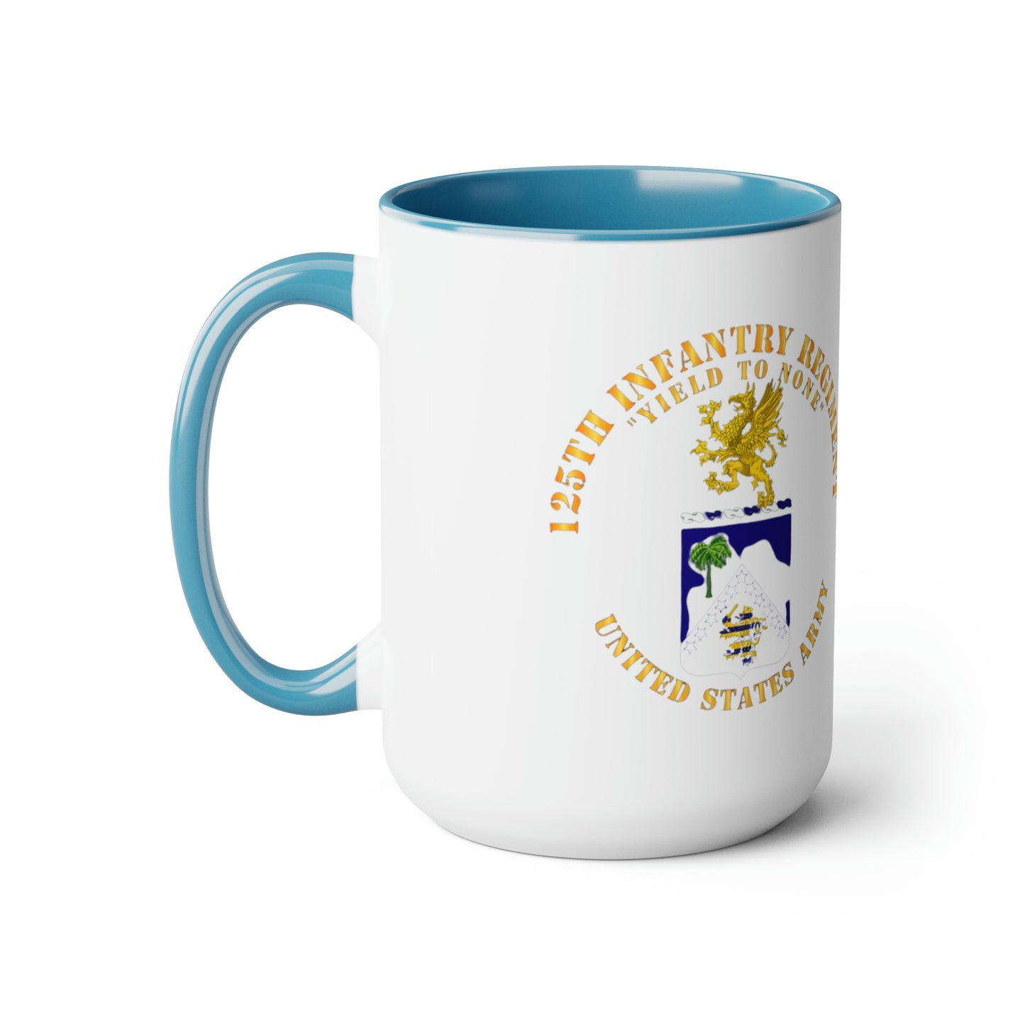 38th ID Cyclone Division Two-Tone Coffee Mugs, 15oz