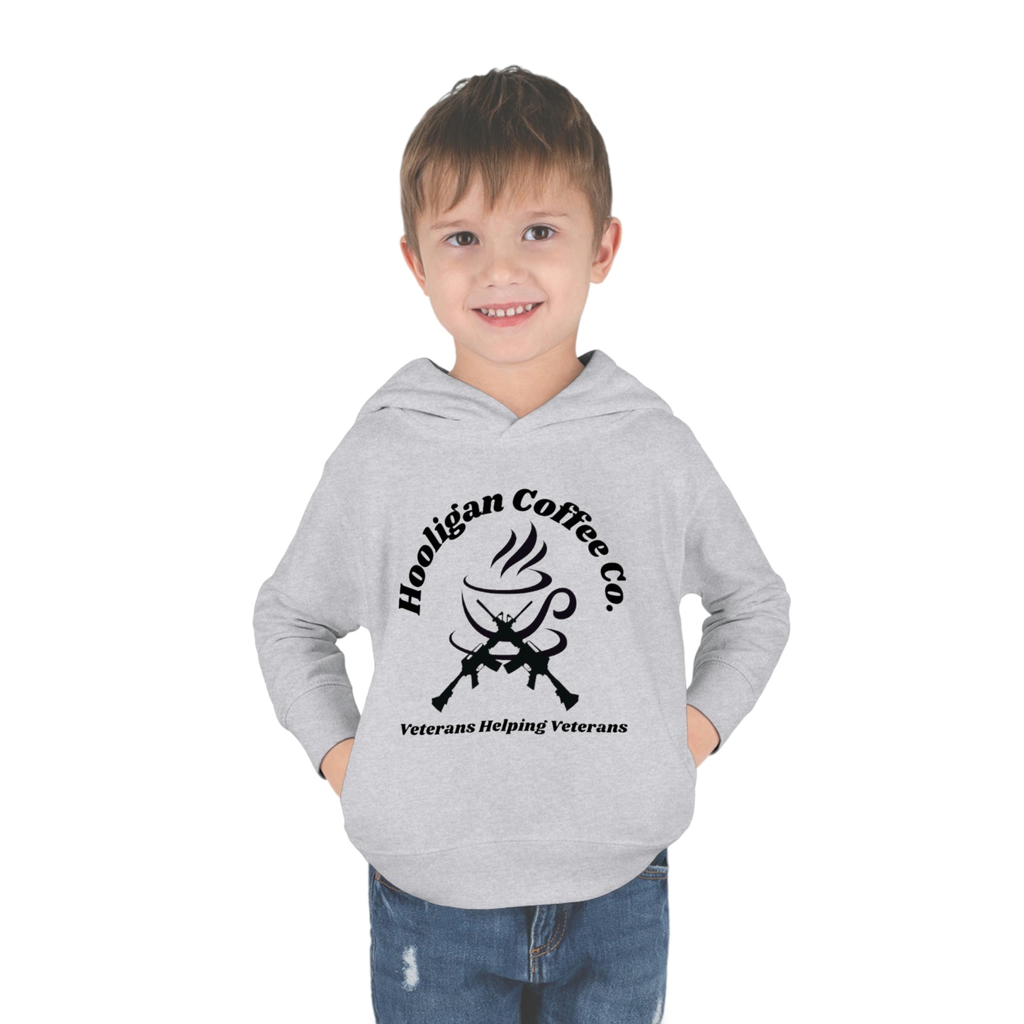 Hooligan Coffee Toddler Pullover Fleece Hoodie