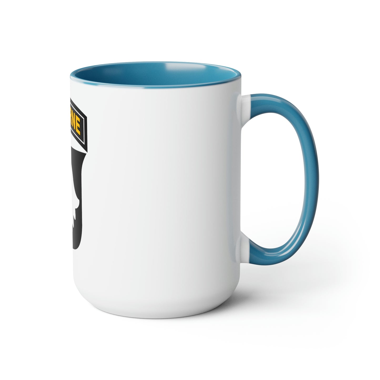 101st Airborne Two-Tone Coffee Mugs, 15oz