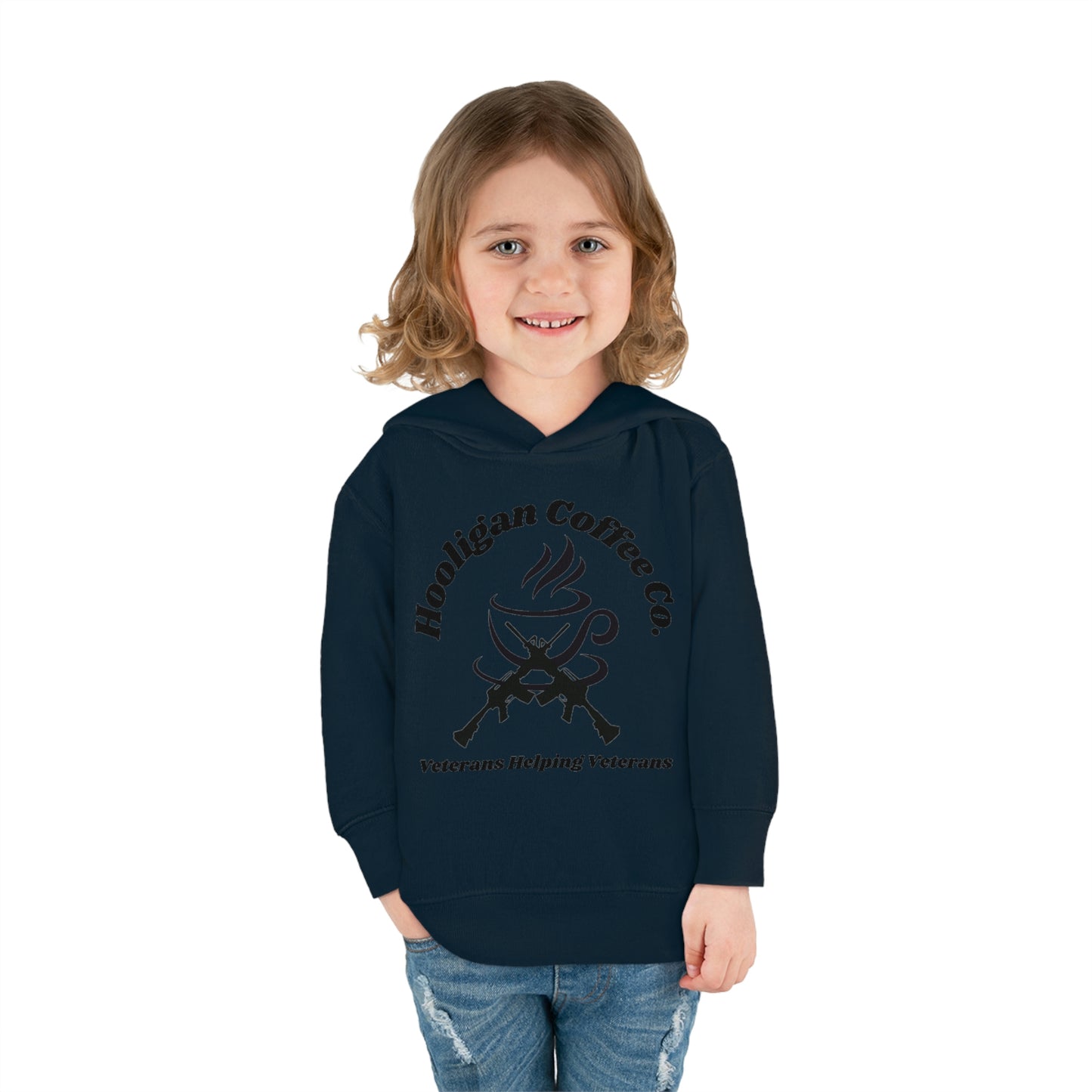 Hooligan Coffee Toddler Pullover Fleece Hoodie