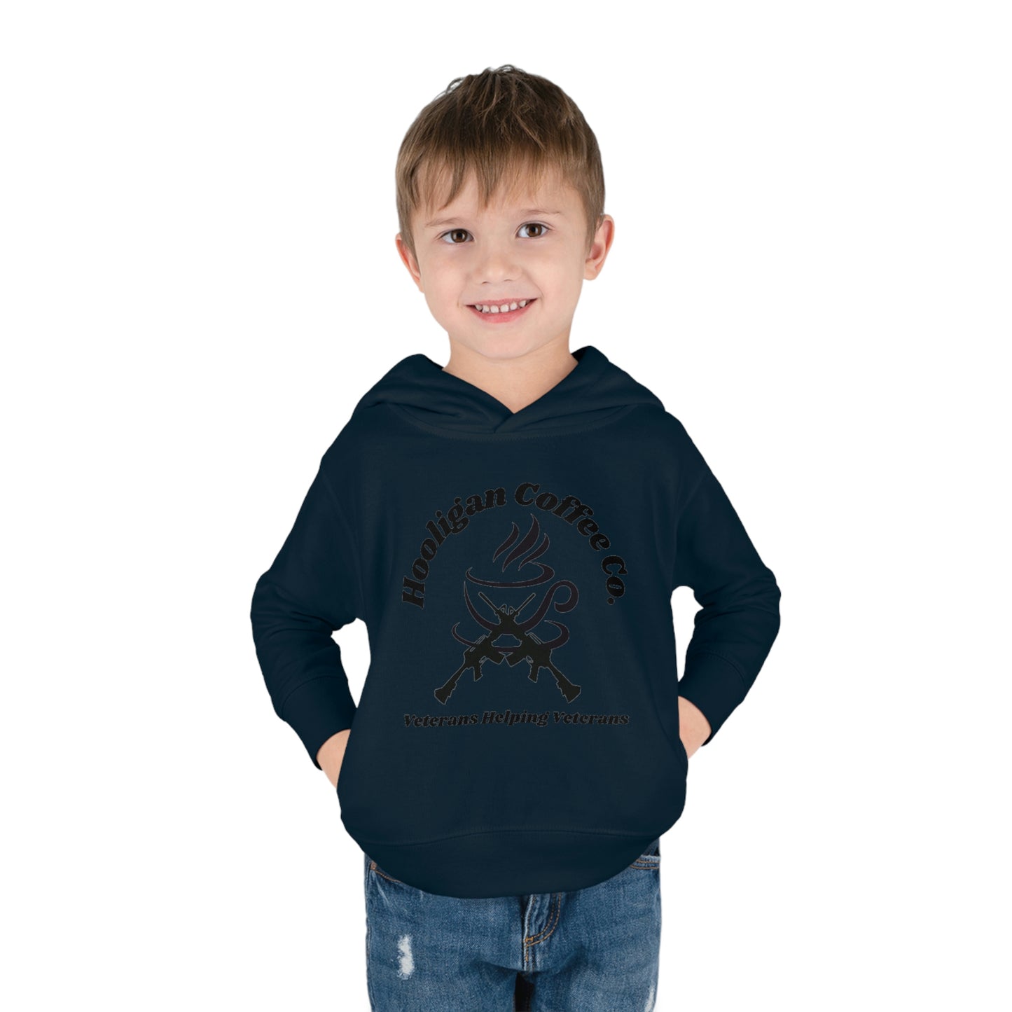 Hooligan Coffee Toddler Pullover Fleece Hoodie