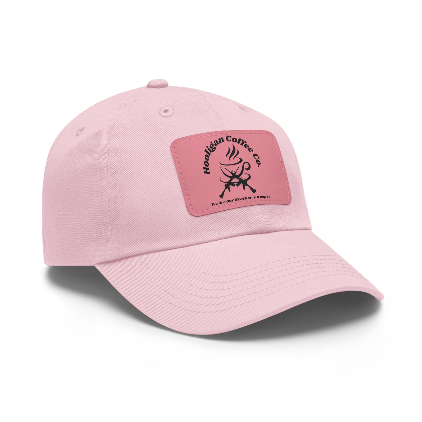 Dad Hat with Leather Patch