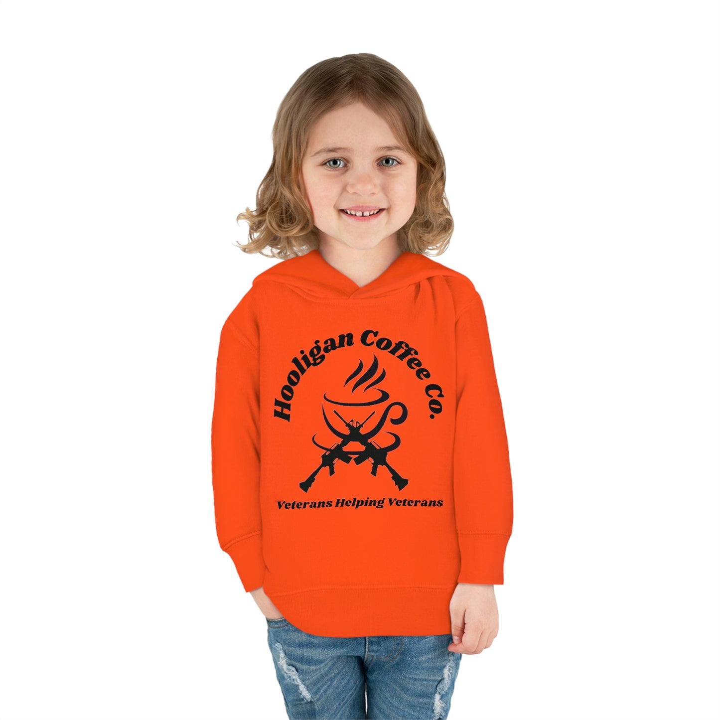 Hooligan Coffee Toddler Pullover Fleece Hoodie