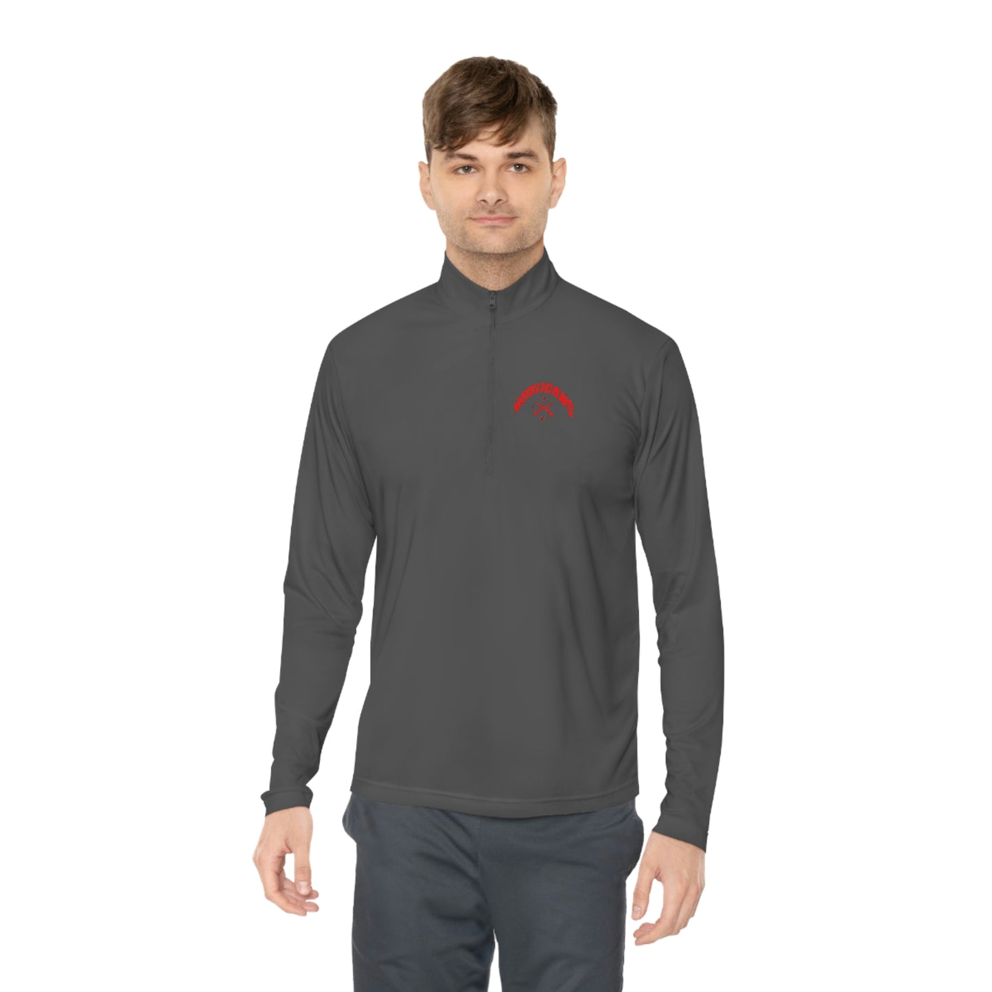 Hooligan Coffee Company Unisex Quarter-Zip Pullover