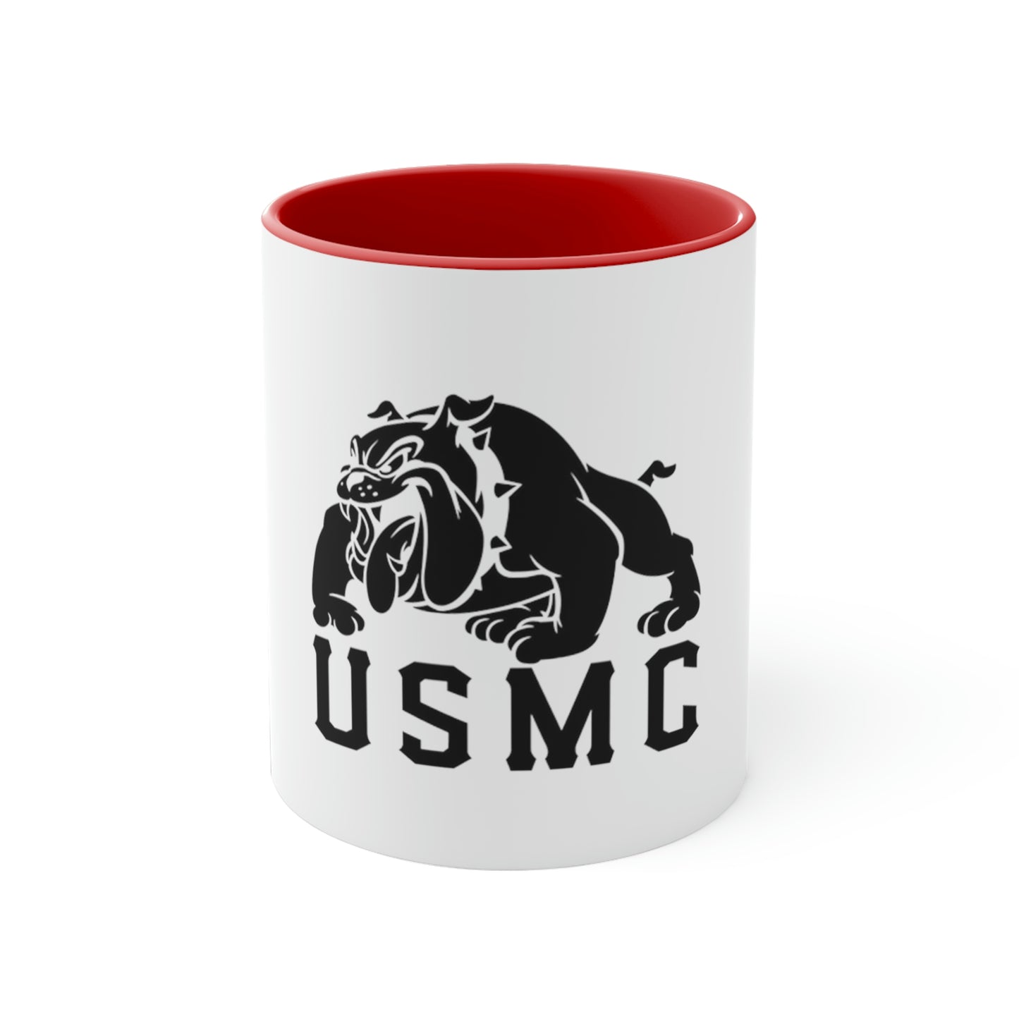 U.S. Marine Corp (Bulldog) Accent Coffee Mug, 11oz