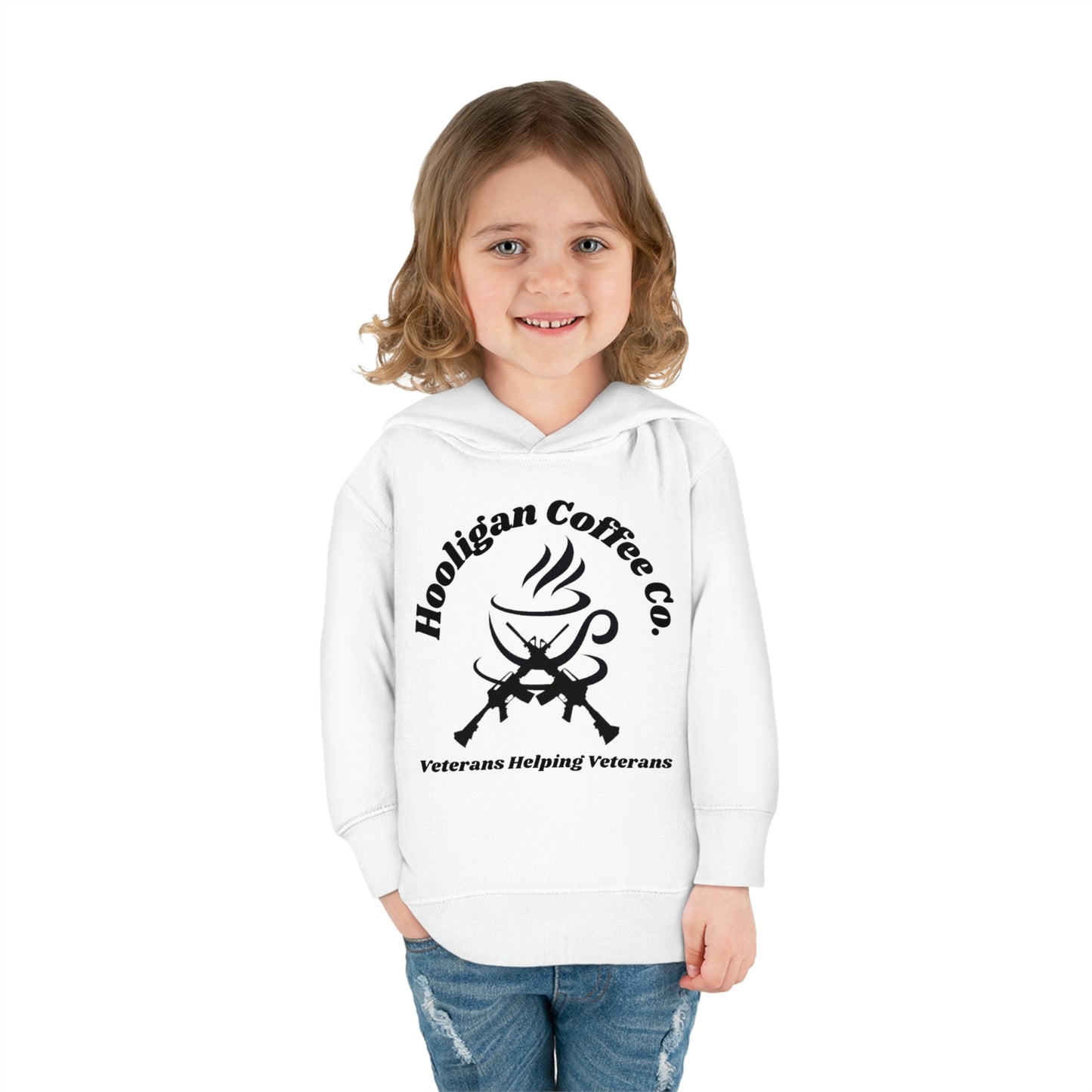 Hooligan Coffee Toddler Pullover Fleece Hoodie