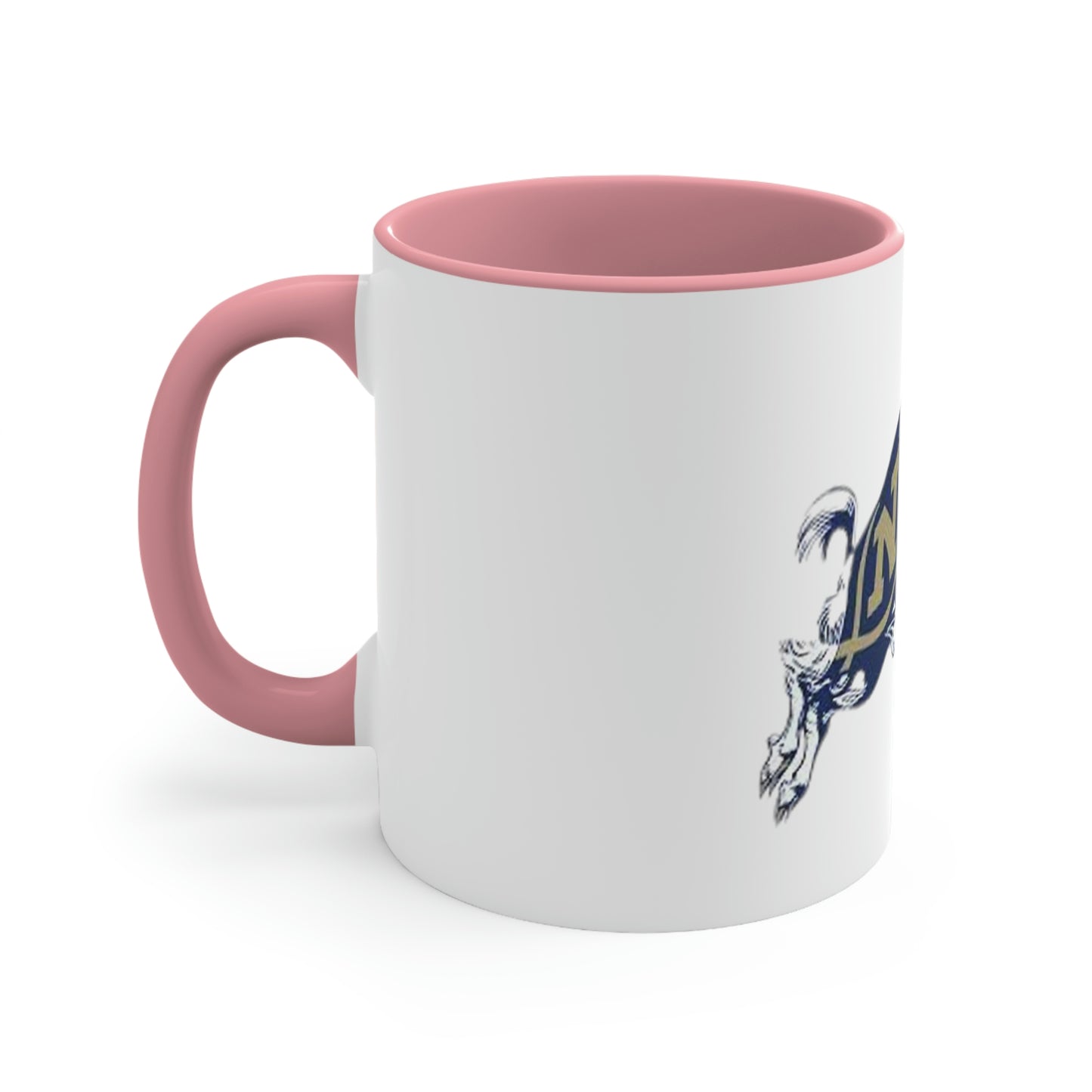 Navy Accent Coffee Mug, 11oz