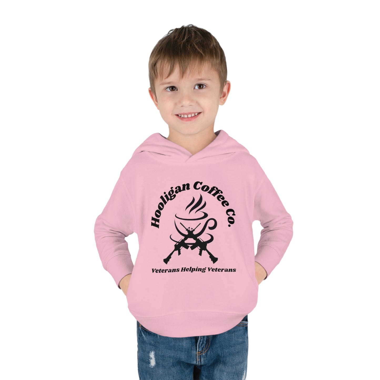 Hooligan Coffee Toddler Pullover Fleece Hoodie