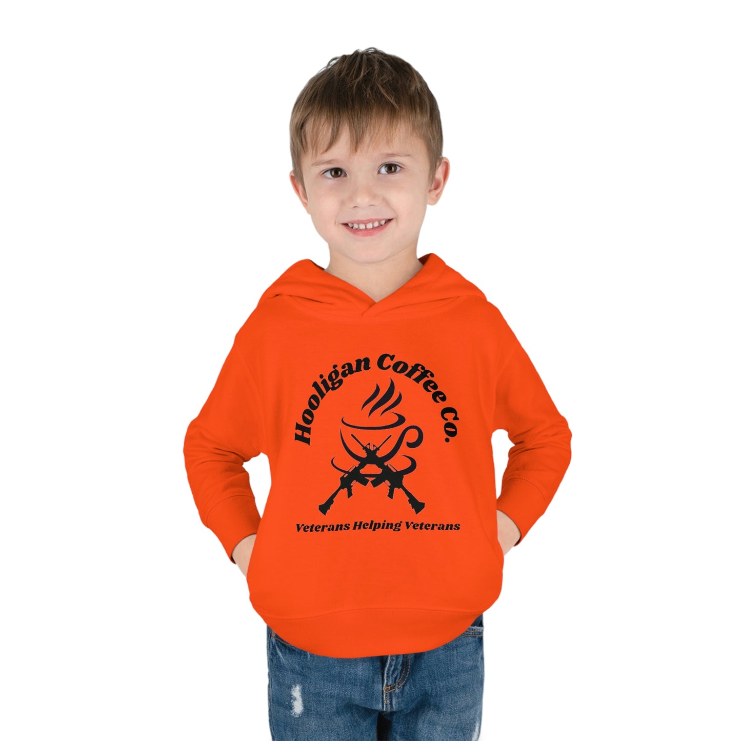 Hooligan Coffee Toddler Pullover Fleece Hoodie