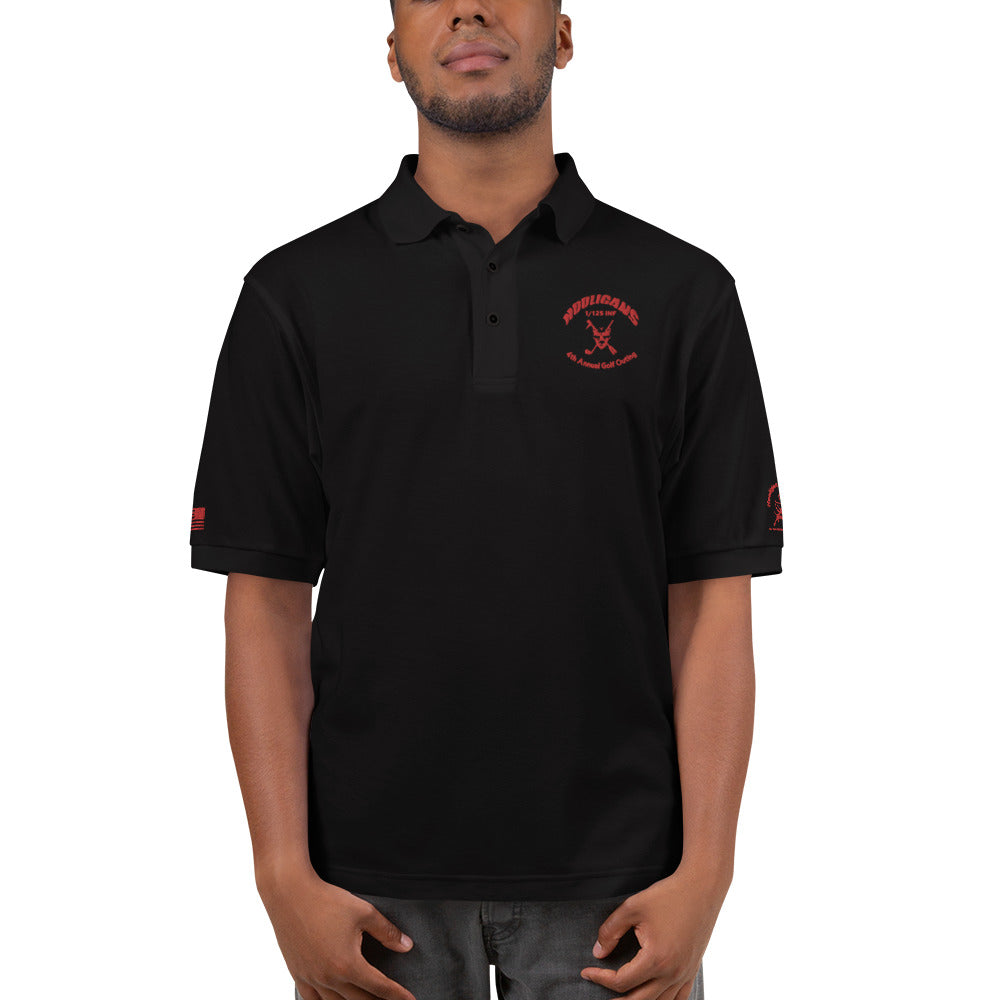 4th Annual Hooligan Golf Outing Polo Shirt