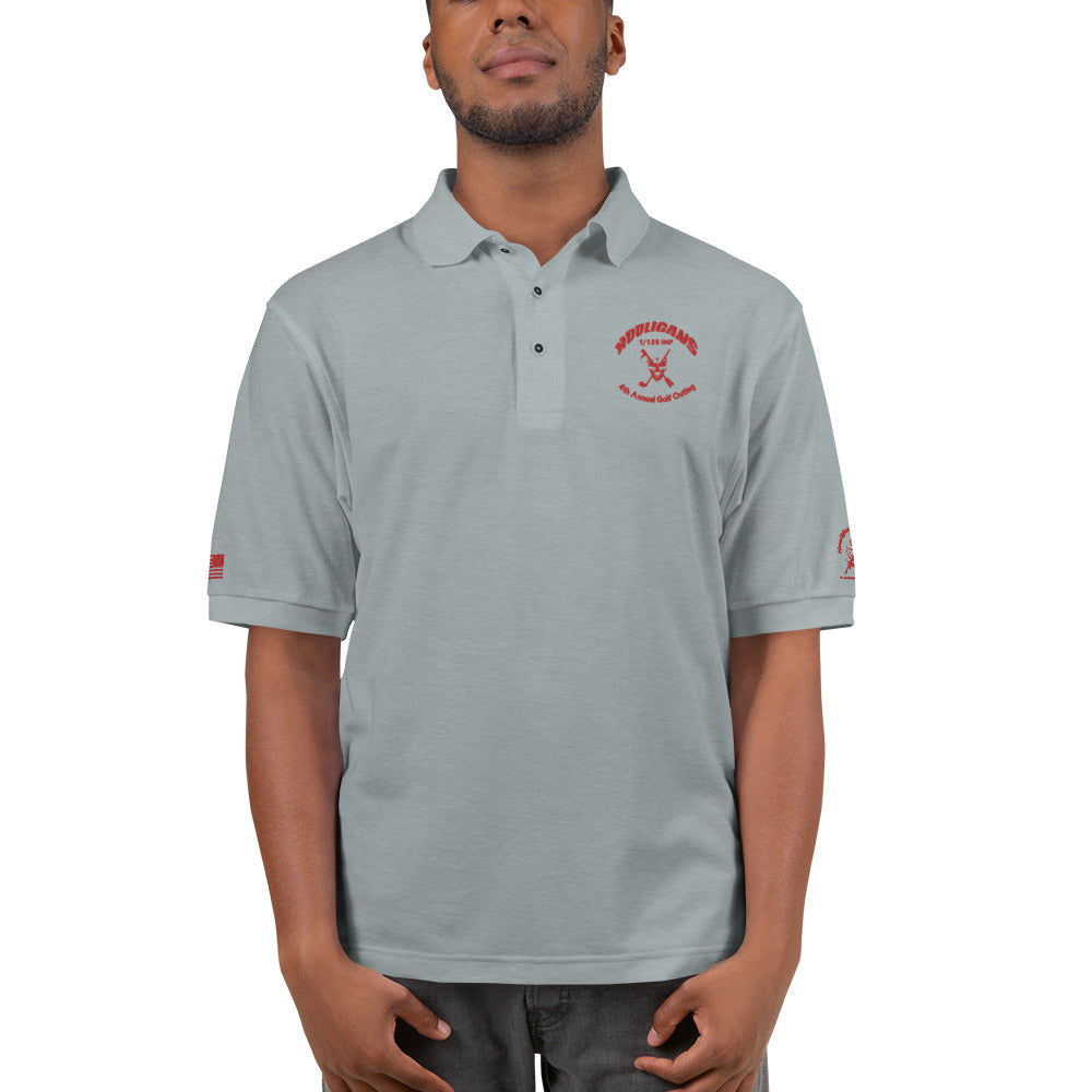 4th Annual Hooligan Golf Outing Polo Shirt