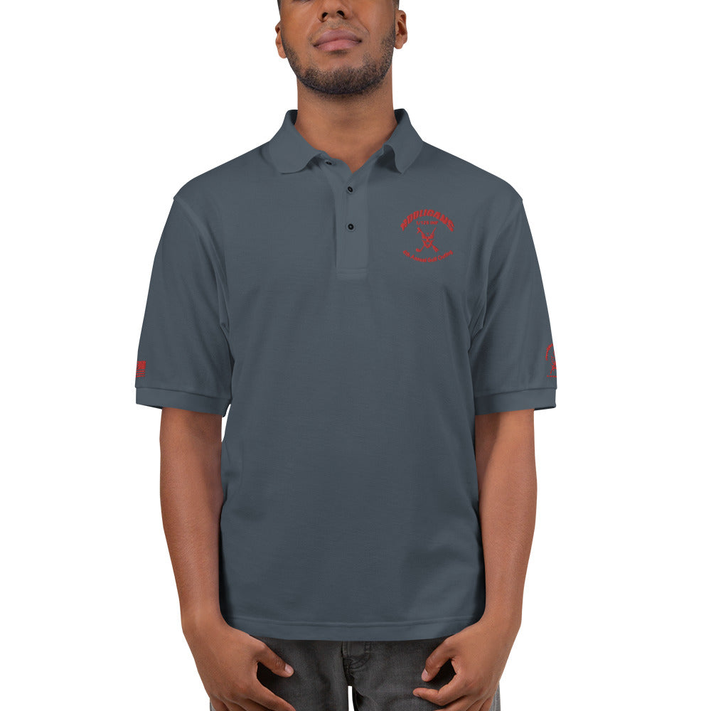 4th Annual Hooligan Golf Outing Polo Shirt