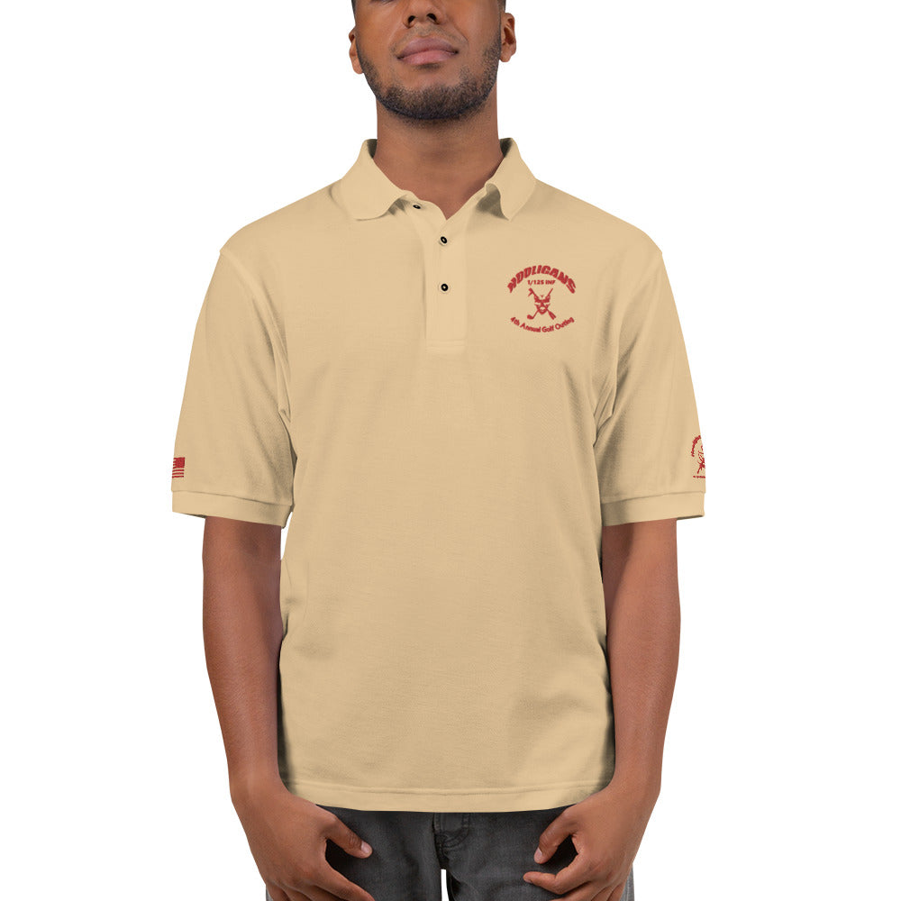 4th Annual Hooligan Golf Outing Polo Shirt